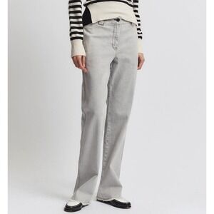 Saint Art NESSA DENIM PANT, POWDER GREY Women's Size 28